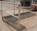 Stainless Steel Platform with Guard Rails Not Specified