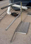 Stainless Steel Platform with Guard Rails Not Specified