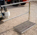 Stainless Steel Platform with Guard Rails Not Specified
