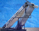 Stainless Steel Rectangular Tank with Dewatering / Elevator Conveyor - 550 Gallon Not Specified