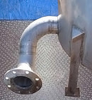 Stainless Steel Single Shell Balance Tank- 85 Gallon Genemco