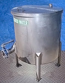 Stainless Steel Single Shell Balance Tank- 85 Gallon Genemco