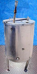 Stainless Steel Single Shell Tank- 50 Gallon Genemco