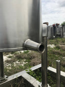 Stainless Steel Single Shell Tank - 50 gallons Genemco