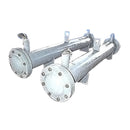 Standard Refrigeration Co. Shell and Tube Heat Exchanger - 10.47 sq. ft. Standard Refrigeration Co.
