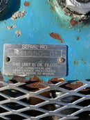 Tri-Clover TCIP3-NLD Positive Displacement Pump (5 HP, 70.4 GPM Max, 24.2 GPM Set-Up) Tri-Clover