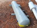 Unused Morfab Horizontal Ammonia Thermosyphon Vessel Morfab Company