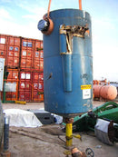 Vertical Ammonia Intercooler – 48 in. Dia. x 6 ft. 5 in. H. Not Specified