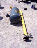 Vilter Vertical Oil Separator Tank - 25 Gallon Vilter