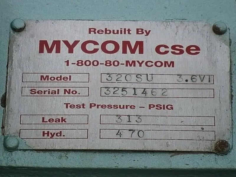 FES 775 / 320SU Rotary Screw Compressor Package (Mycom 320 SU, 10 HP 208-230/460 V, FES Micro Control Panel)