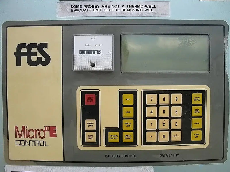 FES 775 / 320SU Rotary Screw Compressor Package (Mycom 320 SU, 10 HP 208-230/460 V, FES Micro Control Panel)