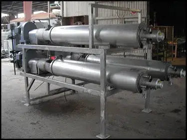 Votadores Waukesha Cherry-Burrell con estructura de acero inoxidable