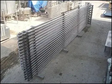 Feldmeier Tubo triple de acero inoxidable HTST - 36 tubos