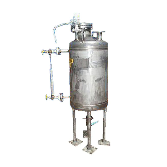 Mechanical Maintenance Inc. Stainless Steel Vacuum Receiving Tank- 100 Gallon