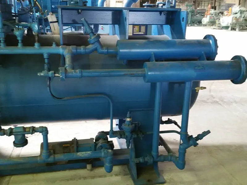 GEA 565GL Rotary Screw Compressor Package (GEA Y-52, MISSING MOTOR, GEA Micro Control Panel)