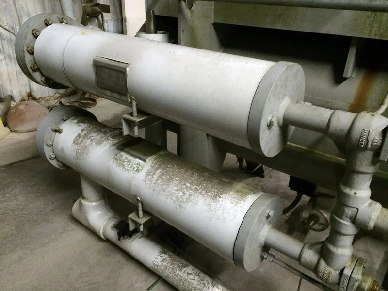 Paquete de compresor de tornillo rotativo Vilter VSG501VVRGHNECRC (Vilter VSG501, motor faltante, panel de microcontrol)