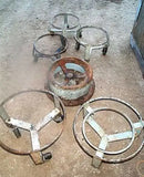 Plataformas rodantes para tazones de acero inoxidable de 60 cuartos