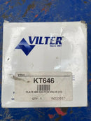 Válvula de succión Vilter KT646 Plate 400 (cantidad de 12)