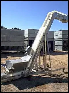 ACHS, Inc. Portable Incline Belt Conveyor - 13 in. Wide