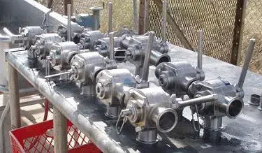 Válvulas de obturador de 3 vías de acero inoxidable Alfa Laval Koltek - 2 pulg.
