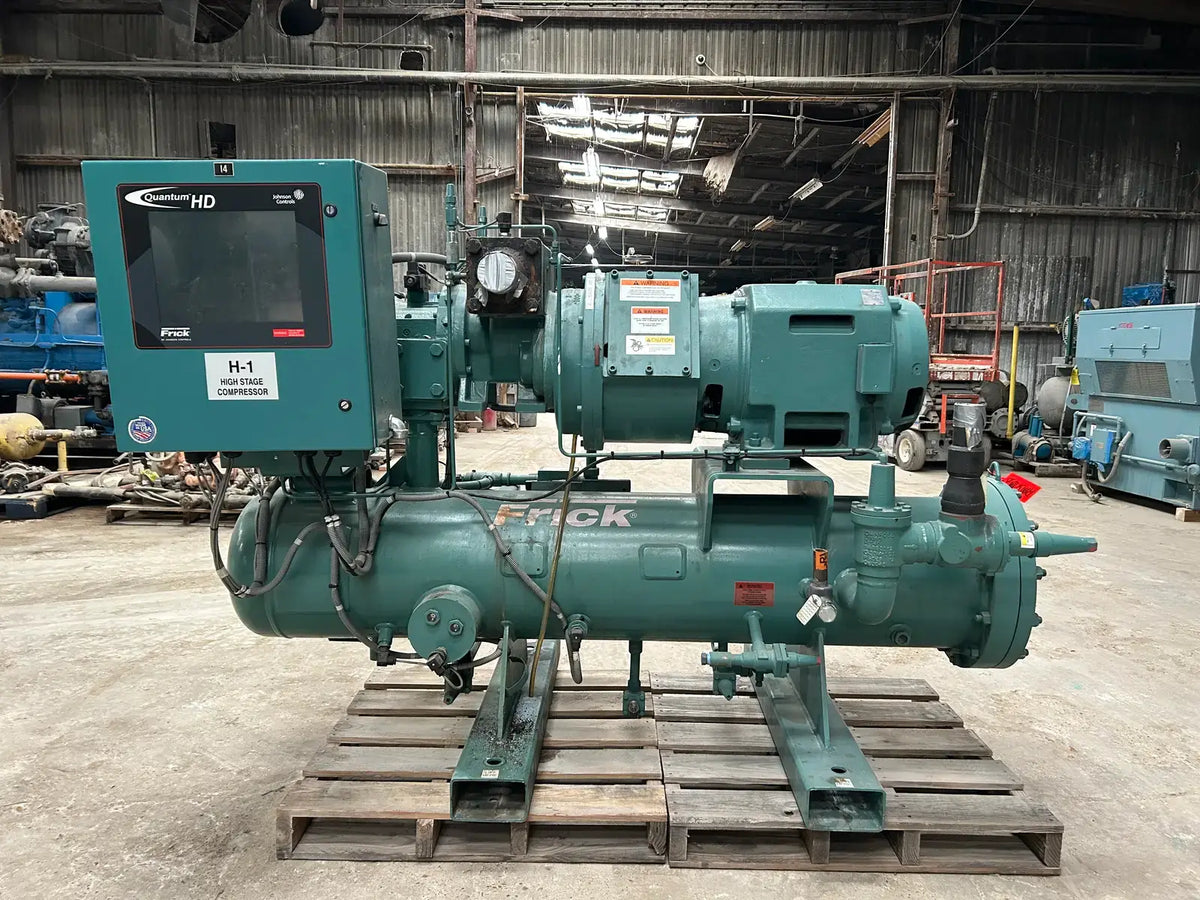Frick RXF-30 Rotary Screw Compressor Package (Frick XJF120M, 75 HP, 23