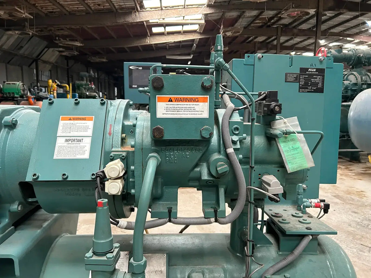 Frick RXF-30 Rotary Screw Compressor Package (Frick XJF120M, 75 HP, 23