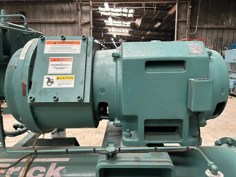 Compresor de tornillo rotativo Frick RXF-30 (Frick XJF120M, 75 HP, 230 V)