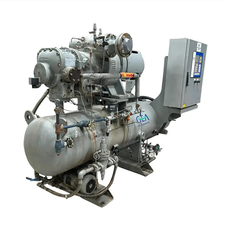 Gea Model R GEA 85GS Rotary Screw Compressor Package (GEA G-61, 40 HP 206 V)