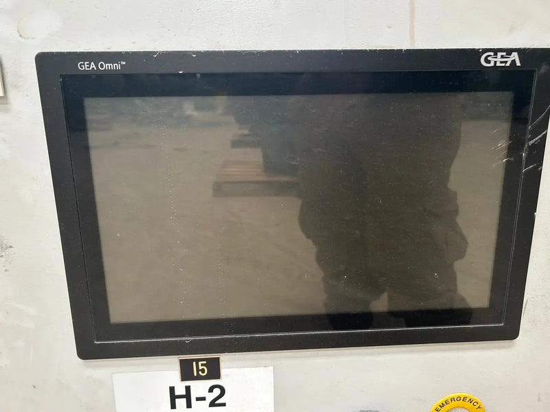 Panel de microcontrol del compresor de tornillo GEA OMNI