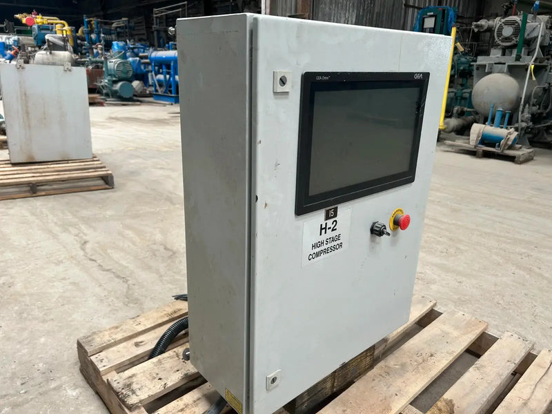 Panel de microcontrol del compresor de tornillo GEA OMNI