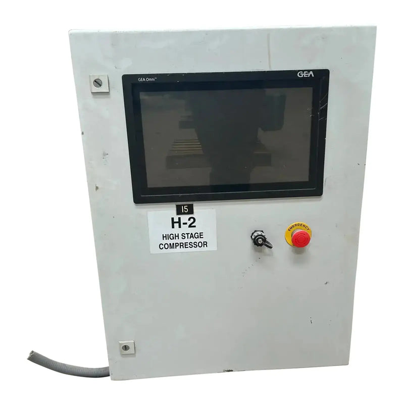 Panel de microcontrol del compresor de tornillo GEA OMNI