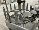 Llenadora rotativa de 15 válvulas de acero inoxidable