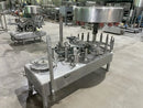 Llenadora rotativa de 15 válvulas de acero inoxidable