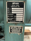 Paquete de compresor de tornillo rotativo Frick RXB-24 (Frick XJS120S, 60 HP, 230/460 V)
