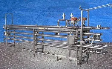 APV 316 Stainless Steel Triple Tube (3.5/3/2.5) Heat Exchanger-10 tubes