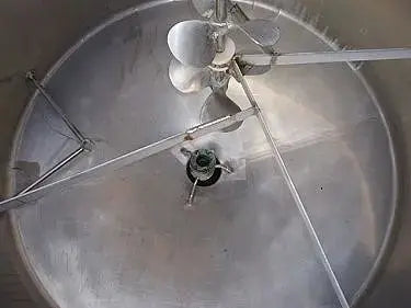 Tanque de mezcla y mezcla APV Crepaco de una sola carcasa, 625 galones