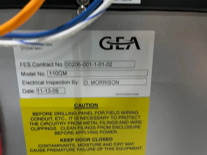 GEA 110GME Rotary Screw Compressor Package (HR-H2655S-28, 200 HP 230/460 V)