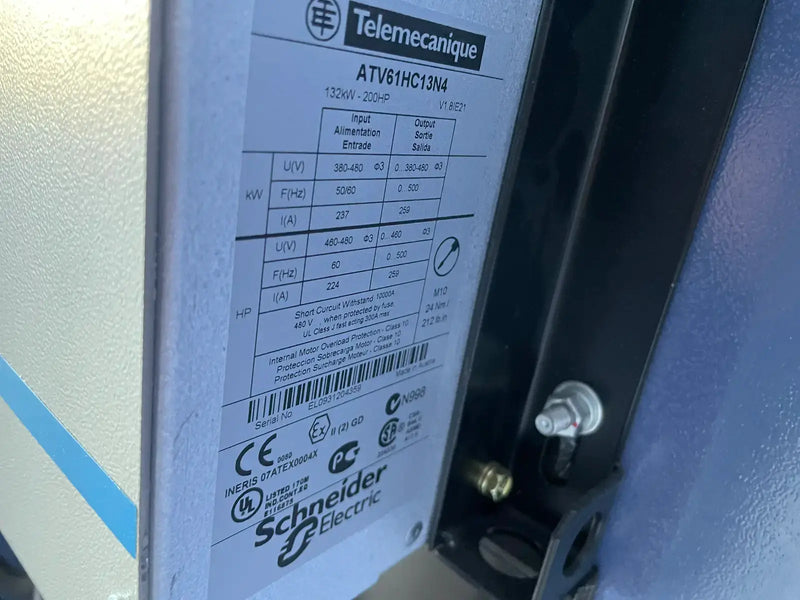 Ram Industries Screw Compressor Motor Starter (200 HP, 460 Volt, 60 Hz)