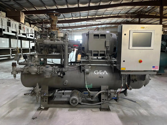 GEA 110GME Rotary Screw Compressor Package (GEA HR-H2655S-28, 200 HP 230/460 V)