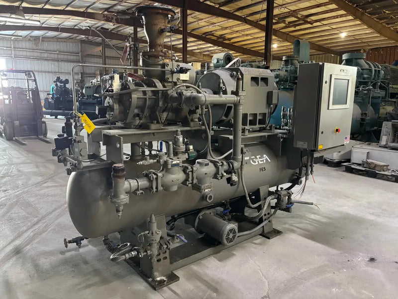 GEA 110GME Rotary Screw Compressor Package (GEA HR-H2655S-28, 200 HP 230/460 V)