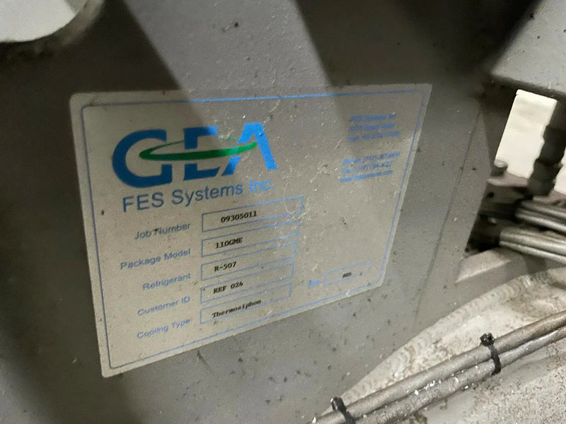 GEA 110GME Rotary Screw Compressor Package (GEA HR-H2655S-28, 200 HP 230/460 V)
