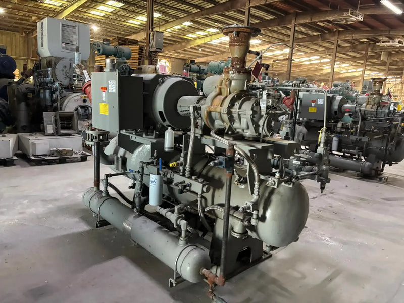 GEA 110GME Rotary Screw Compressor Package (GEA HR-H2655S-28, 200 HP 230/460 V)