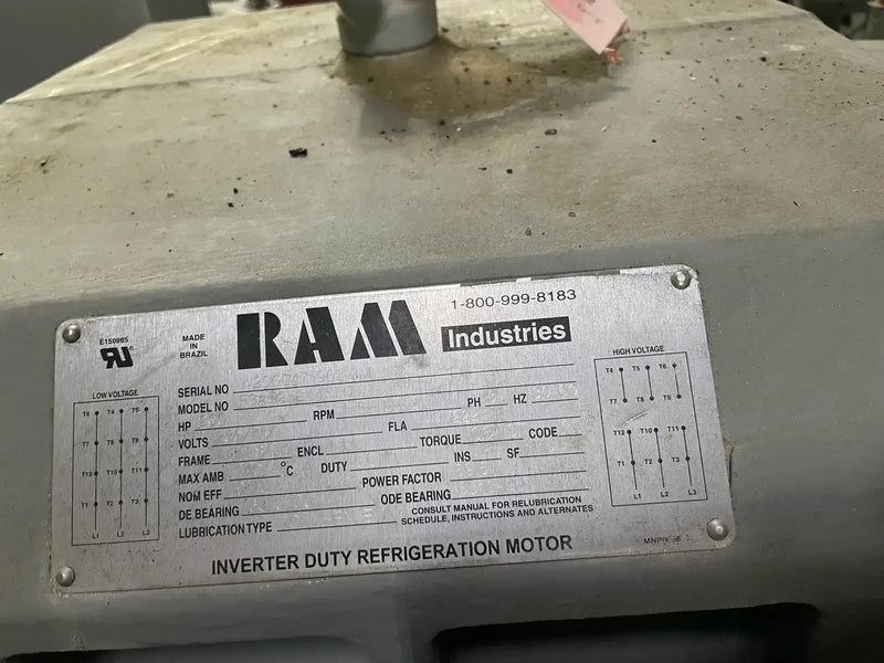 GEA 110GME Rotary Screw Compressor Package (GEA HR-H2655S-28, 200 HP 230/460 V)