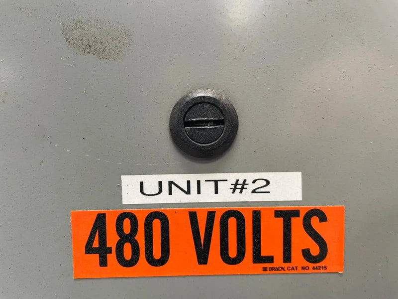Indeeco Control Panel (480 Volts, 3 Ph, 287.47 Amps)
