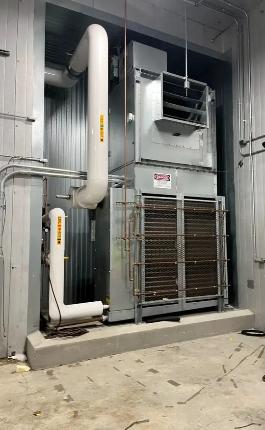 Evapco TFCSC1L-33103-20M4 Ammonia/Freon Evaporator Coil - 30  TR, 1 Fans (Low Temperature)