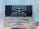 Evapco TFCSC1L-33103-20M4 Ammonia/Freon Evaporator Coil - 30 TR, 1 Fans (Low Temperature)