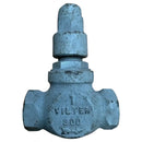 Vilter NISS12A Válvula de globo Vilter atornillada para amoníaco (1")