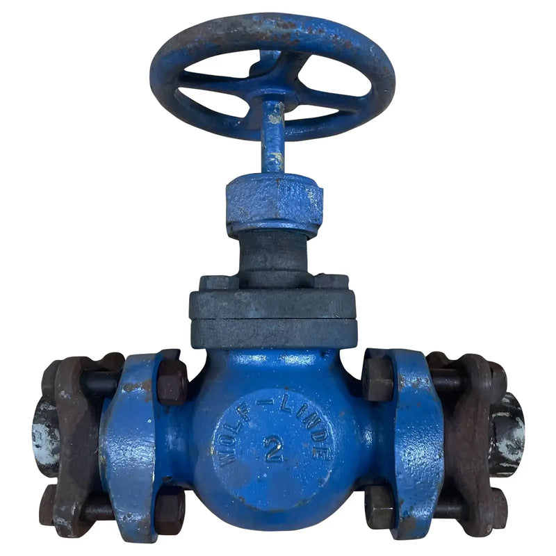 Wolf-Linde 5847 Globe Shut-Off Valve with Flanges (2")