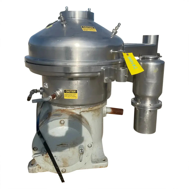 Separador centrífugo de disco Westfalia (6500 RPM)