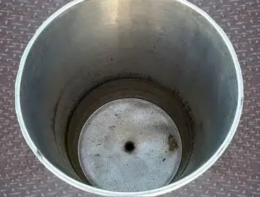 Tanque Baldewein de acero inoxidable - 55 galones